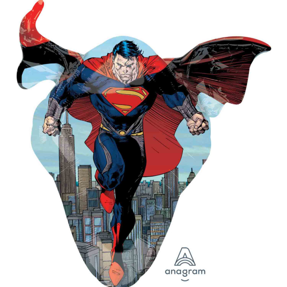 FOIL SUPER SHAPE BALLOON - SUPERMAN