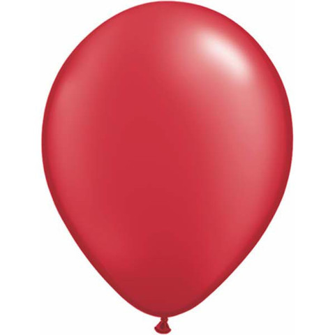 BALLOONS LATEX - STANDARD RED PACK 25