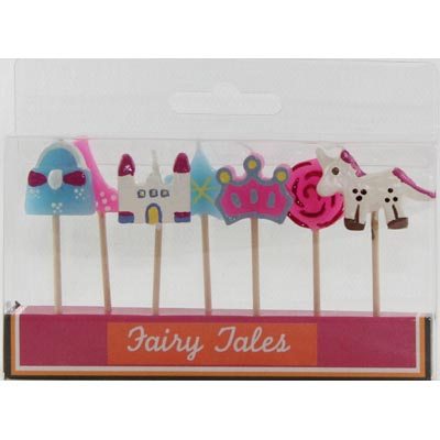 FAIRY TALE PICK CANDLES - PACK 7