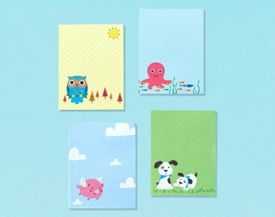 PARTY FAVOURS - MINI NOTE PADS PACK OF 8