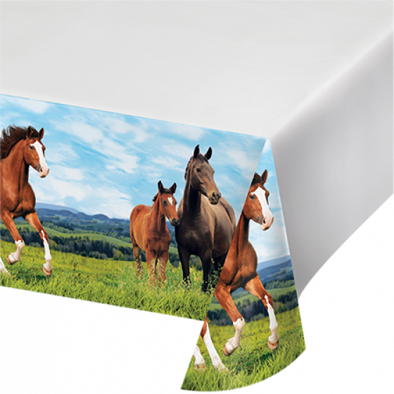 WILD HORSES TABLECOVER