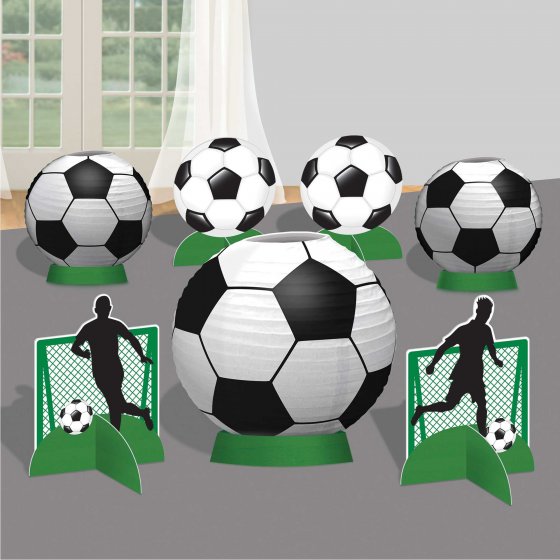 SOCCER BALL TABLE CENTREPIECE TABLE DECORATING KIT