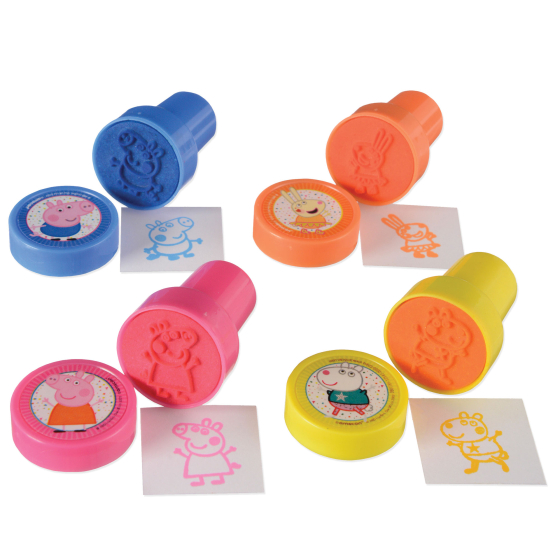 PARTY FAVOURS - PEPPA PIG STAMPERS SET OF 4