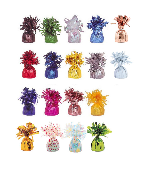 BALLOON WEIGHTS - CHOOSE FROM 18 COLOURS