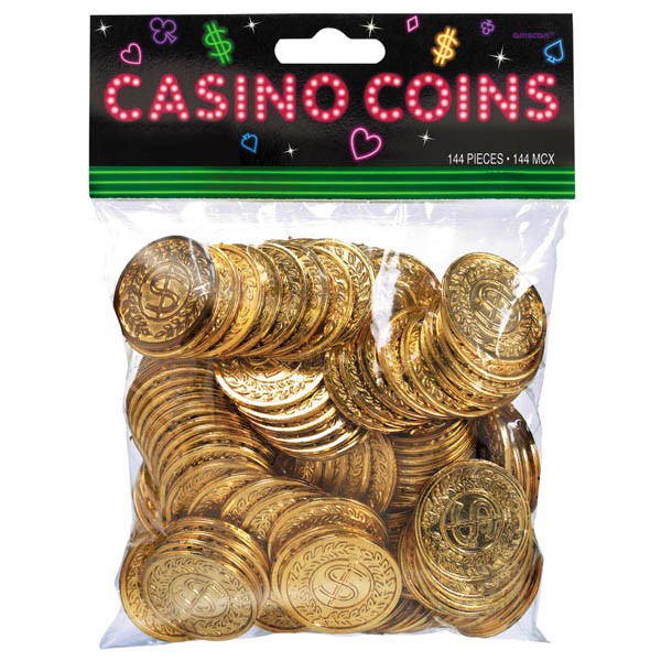 CASINO COINS - PACK OF 144