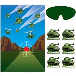 CAMOUFLAGE ARMY PARTY GAME