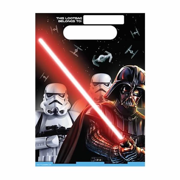 STAR WARS CLASSIC LOOT BAGS - PACK OF 8