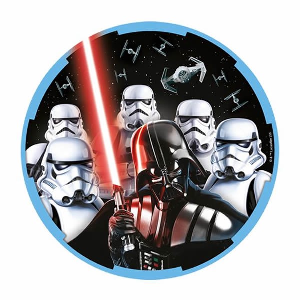 STAR WARS CLASSIC LUNCH PLATES - PACK OF 8
