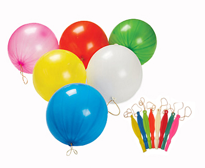 PUNCHING BALL BALLOONS PACK OF 16