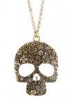 PIRATE SKULL CANDY DESIGN NECKLACE