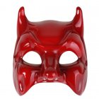 MASK - DIAVOLO RED GLOSSY DEVIL STYLE
