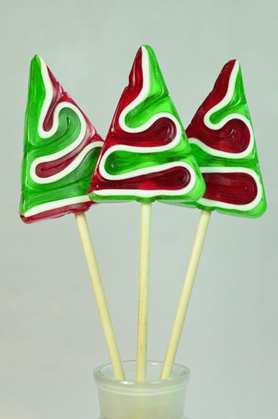 LOLLIPOPS TRADITIONAL CHRISTMAS TREE - PACK OF 12