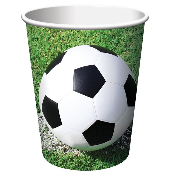 SOCCER CUPS PACK OF 8