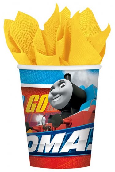THOMAS THE TANK CUPS PACK OF 8