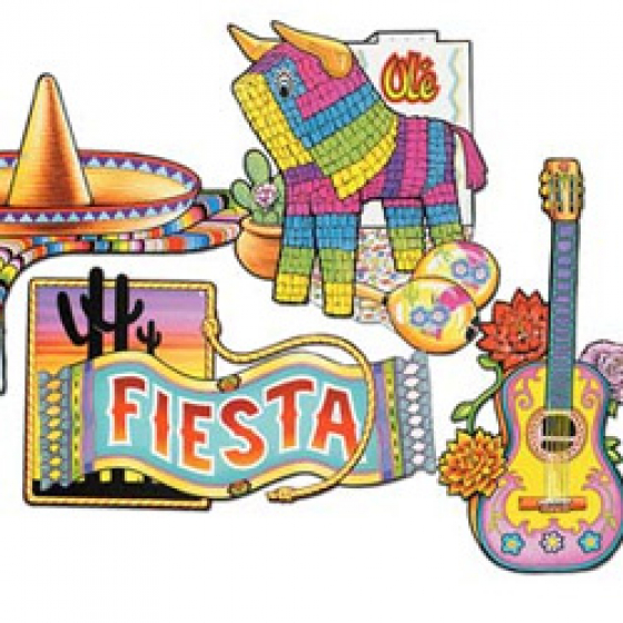 FIESTA CUT OUT - PACK OF 4