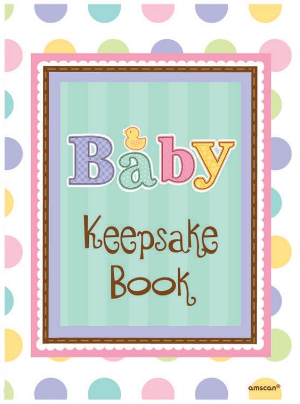 BABY SHOWER KEEPSAKE BOOK