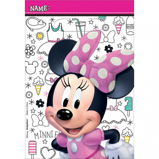 MINNIE MOUSE LOOT BAGS PACK OF 8