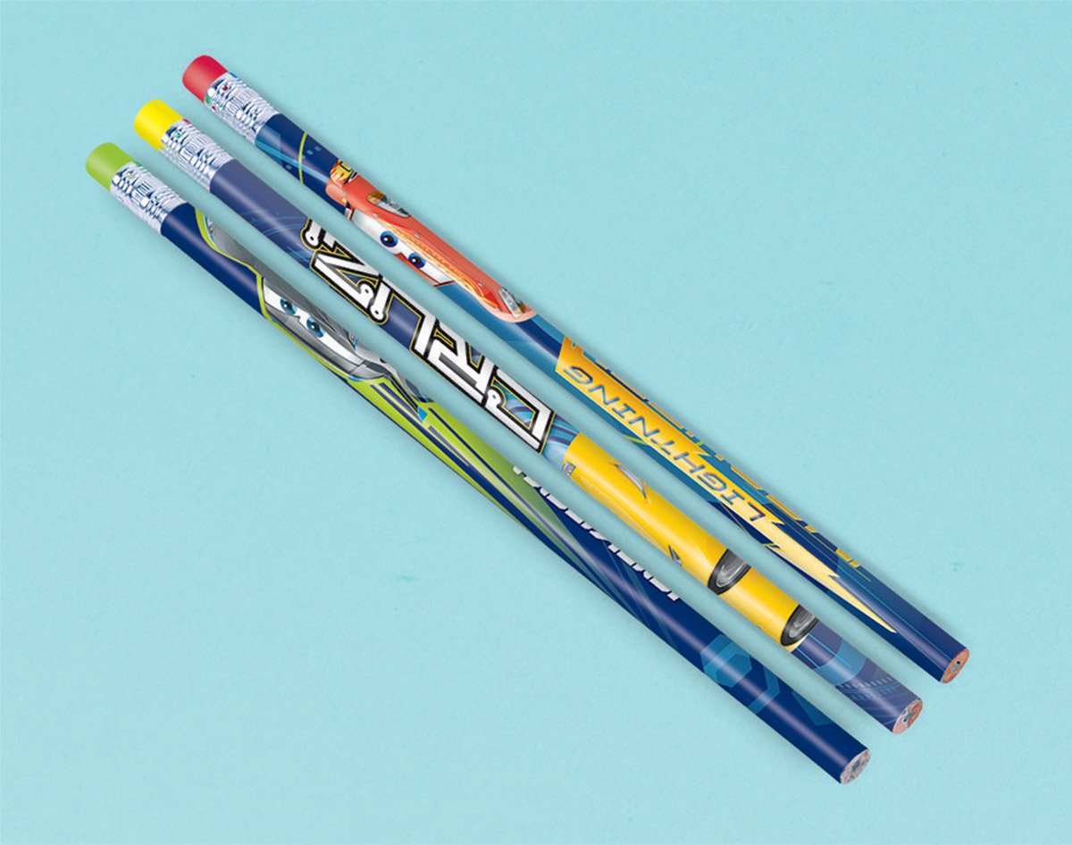 CARS 3 - PARTY FAVOURS - PENCILS PACK OF 12