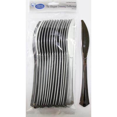 SILVER SERVICE CUTLERY - KNIVES PACK 16