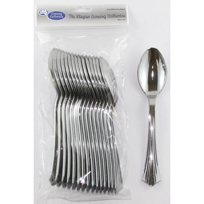 SILVER SERVICE CUTLERY - SPOONS PACK 16