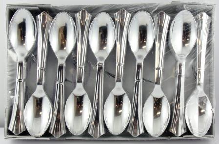 SILVER SERVICE CUTLERY BOX OF SPOONS - BULK PACK OF 100