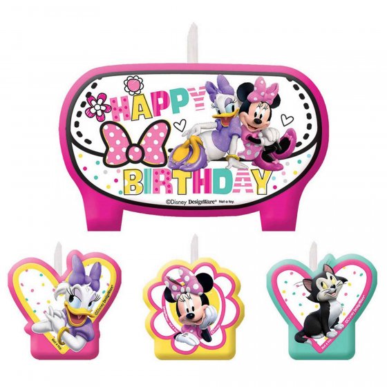 MINNIE MOUSE CANDLE SET OF 4