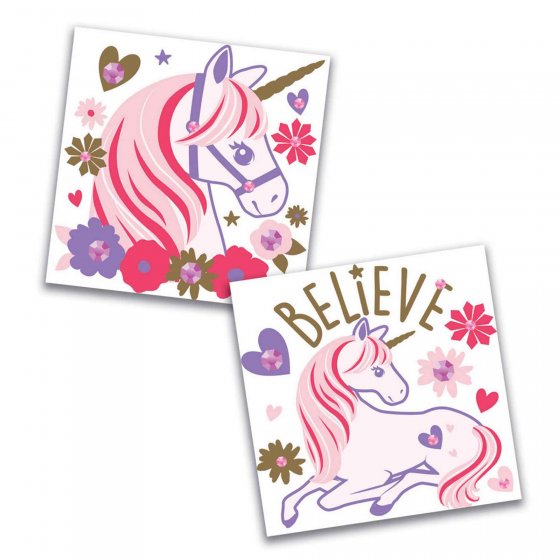 PARTY FAVOURS - UNICORN BODY JEWELLERY PACK OF 6