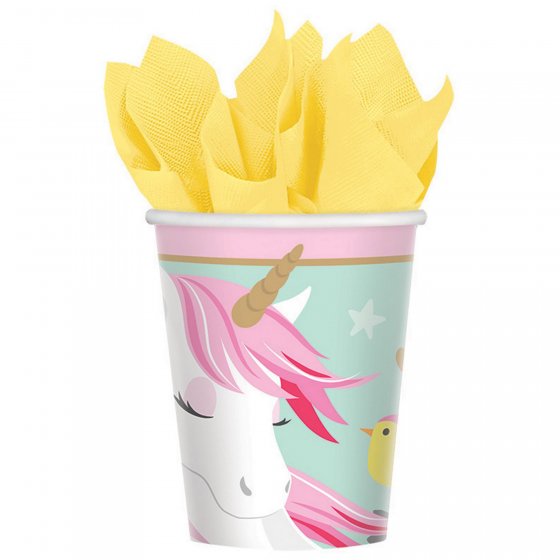 MAGICAL UNICORN CUPS - PACK OF 8