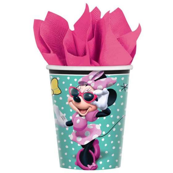MINNIE MOUSE CUPS SET OF 8