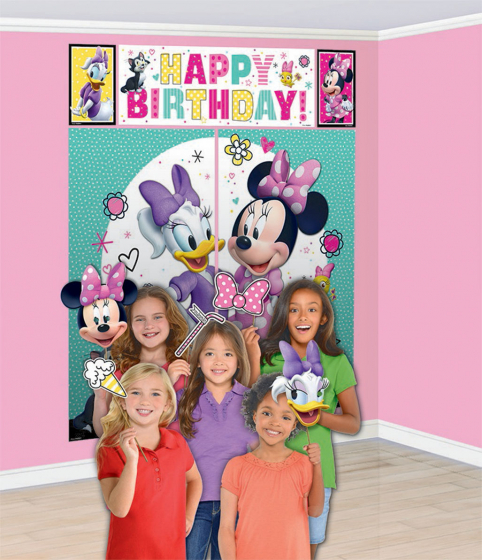 MINNIE MOUSE SCENE SETTER WITH PHOTO PROPS