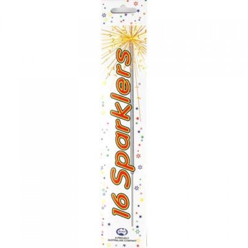 SPARKLERS - 25CM - PACK OF 16