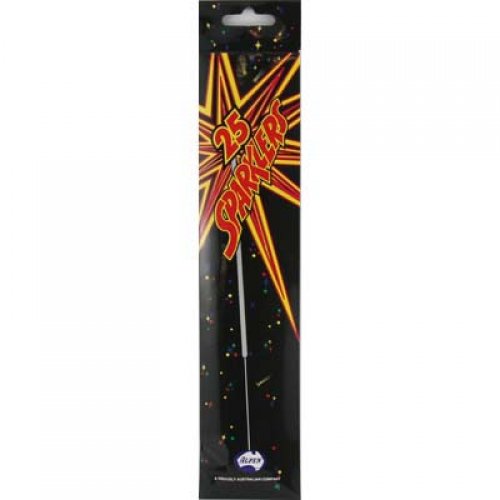 SPARKLERS - 25CM - PACK OF 25