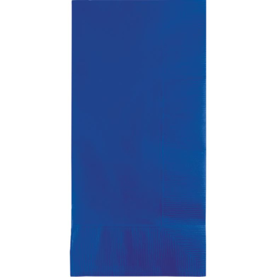 NAPKINS - COBALT BLUE DINNER GT FOLD PACK 50