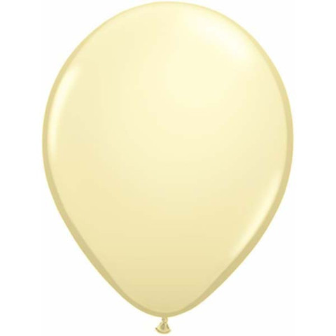 BALLOONS LATEX - IVORY SILK FASHION TONE PACK OF 25