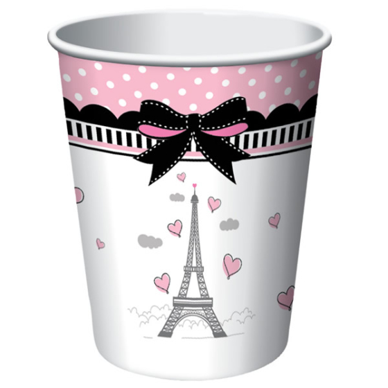 DAY IN PARIS CUPS - PACK OF 8