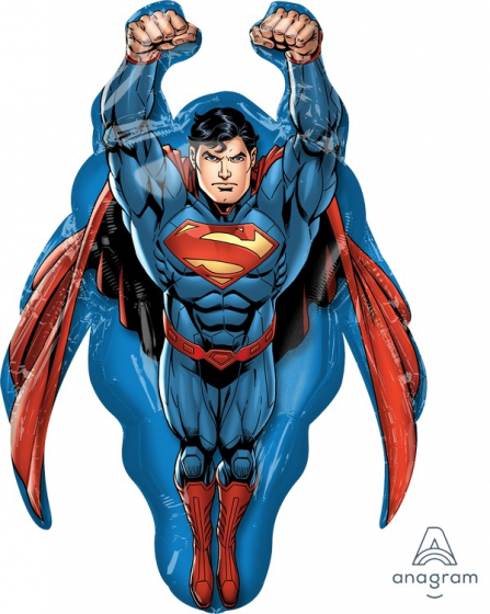FOIL SUPER SHAPE BALLOON - SUPERMAN