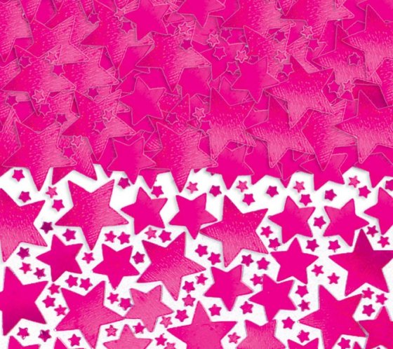 TABLE SCATTERS - MAGENTA STARS