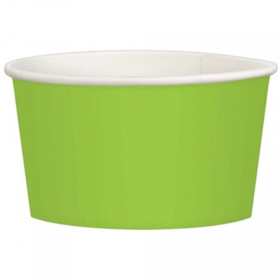 PAPER TREAT FAVOUR CUPS - KIWI LIME PACK OF 20