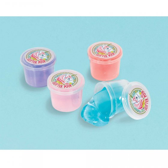 PARTY FAVOURS - UNICORN POOP PUTTY - PACK OF 12