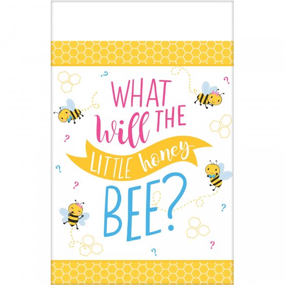 BABY SHOWER 'WHAT WILL IT BEE?' - TABLECOVER
