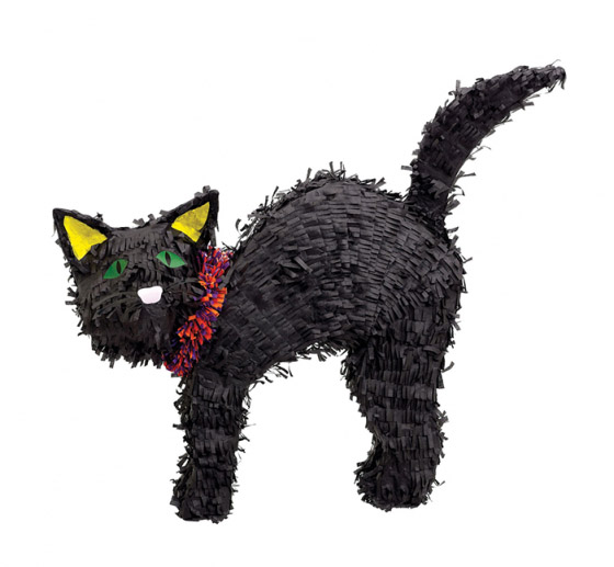 PINATA - BLACK SCAREDY CAT
