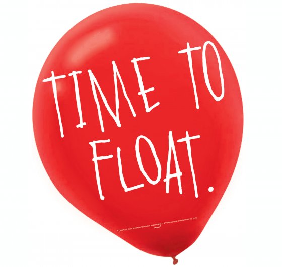 BALLOONS LATEX - IT MOVIE GIANT 60CM BALLOONS - PACK OF 2