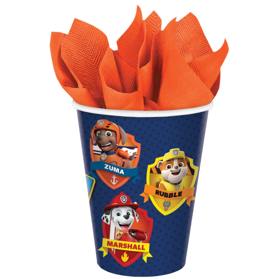 PAW PATROL PAPER CUPS - PACK OF 8