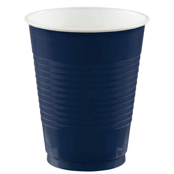 DISPOSABLE CUPS BULK - NAVY BLUE - PACK OF 50