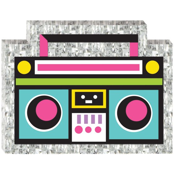 AWESOME 1980'S MINI BOOM BOX TABLE CENTREPIECE