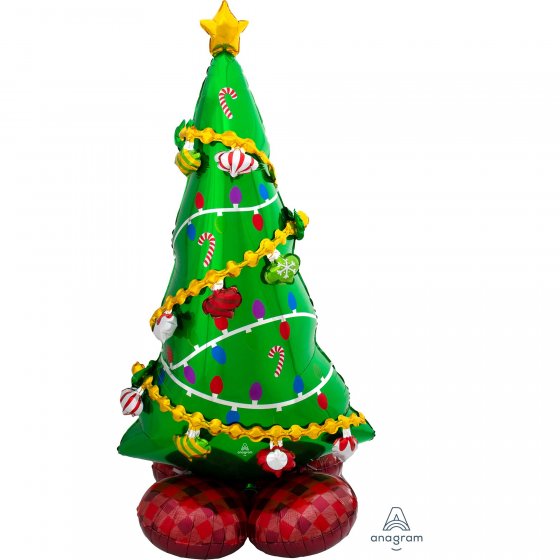 FOIL SUPER SHAPE BALLOON - CHRISTMAS TREE AIRLOONZ