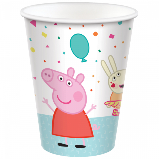 PEPPA PIG CUPS - PACK OF 8
