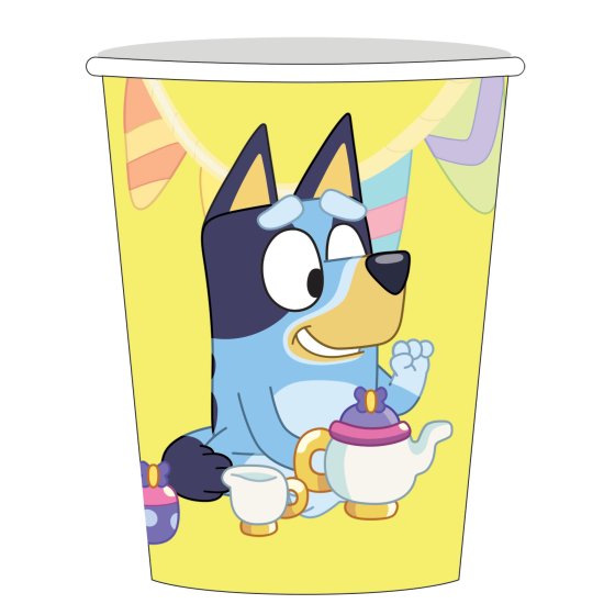 BLUEY PAPER CUPS - PACK OF 8