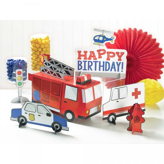 FIRST RESPONDERS TABLE DECORATING KIT