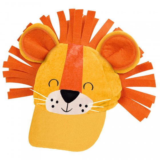 GET WILD JUNGLE DELUXE LION FABRIC HAT